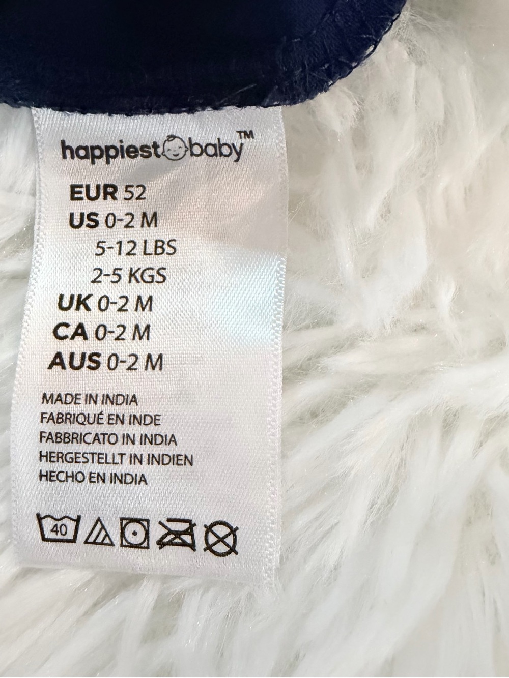 Happiest Baby SNOO Sleeppea Swaddle Midnight Planets 0-3M - Picture 7 of 7